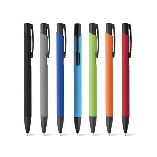 Przejdź do produktu POPPINS. Aluminiowy długopis o gumowym wykończeniu 81140