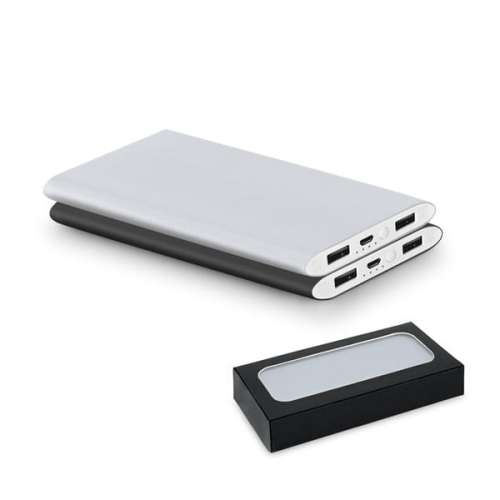 Przejdź do produktu NOBEL. Power bank 7.200 mAh z aluminium pochodzącego z recyklingu (100% z rAL) 97351