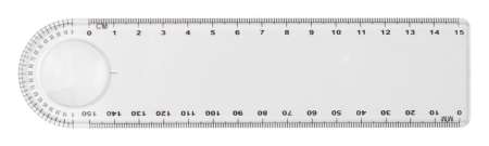 Linijki reklamowe z nadrukiem Linear transparentne AP800343