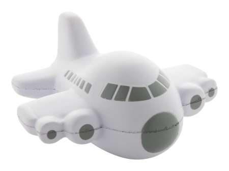Antystresy reklamowe z nadrukiem Jetstream białe AP810388