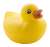 Antystresy reklamowe z nadrukiem Quack żółte AP810390