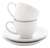 Akcesoria do espresso reklamowe z nadrukiem Mocca białe AP862010