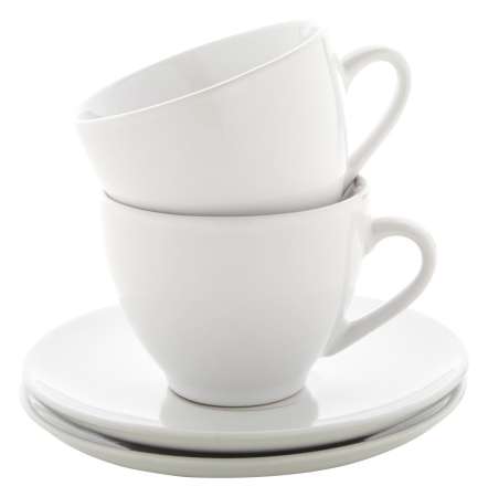 Akcesoria do cappucino reklamowe z nadrukiem Typica białe AP862011