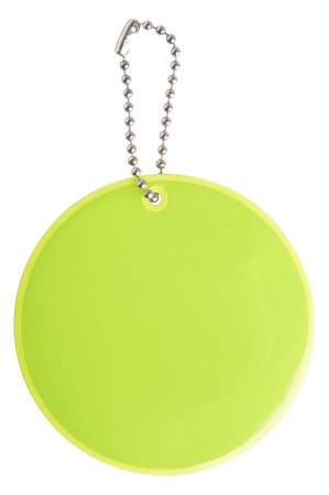 Odblaskowe breloki reklamowe z nadrukiem Candid safety yellow AP874010