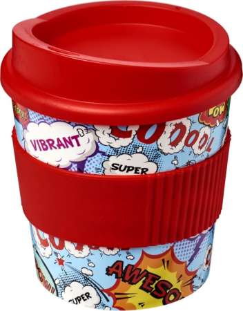 Kubki reklamowe Coffee Take Away z nadrukiem wokół 250ml