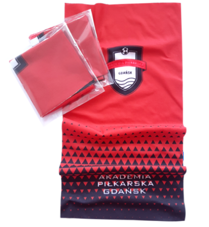 Komin z nadrukiem - bandana bufka