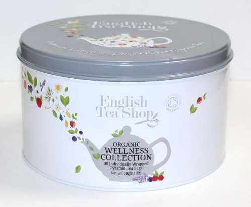 Przejdź do produktu Herbata - Zestaw Puszka Okrągła Wellness - 30 piramidek Herbata7