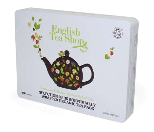 Przejdź do produktu Herbata - kolekcja herbat w metalowej puszce Luxury Tea Gift - 36 saszetek Herbata15