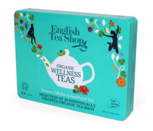 Przejdź do produktu Herbata - kolekcja herbat w metalowej puszce Organic Wellness Teas - 36 saszetek Herbata16