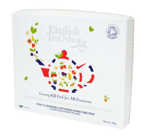 Przejdź do produktu Herbata - kolekcja herbat Luxury Organic Tea Gift - 96 saszetek Herbata22