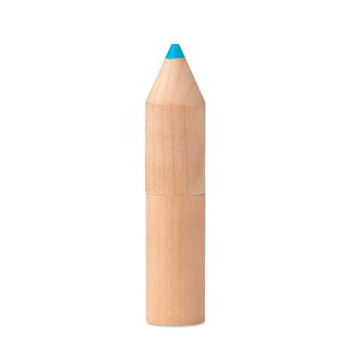 Przejdź do produktu 6 kredek w drewnianym pudełku PETIT COLORET MO9875-40
