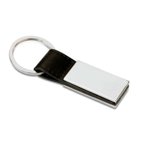 Przejdź do produktu Brelok z PU, kwadrat RECTANGLO KC6788-03