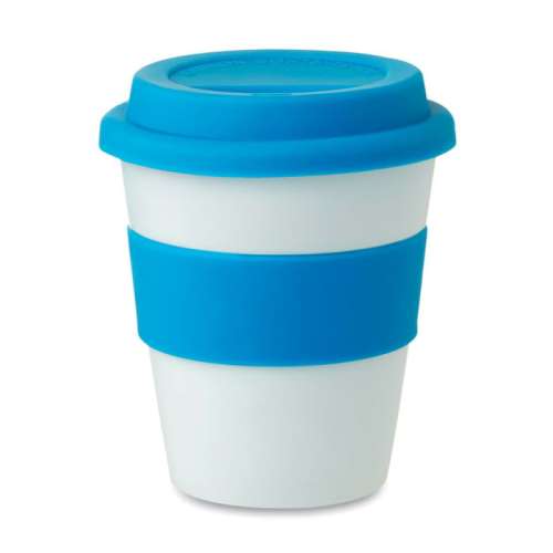 Przejdź do produktu Kubek PP, silikonowe wieczko ASTORIA MO8078-04