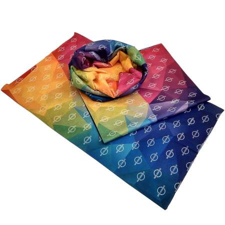 Komin z nadrukiem bandana reklamowa 145g pfc