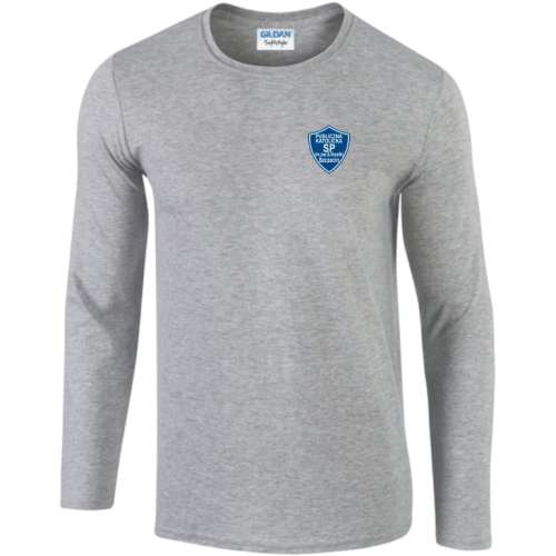 Przejdź do produktu Męska koszulka, długi rękaw GILDAN Sport Grey S