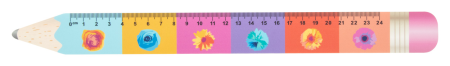 Linijki reklamowe z nadrukiem 24cm/ołówek Sharpy 24 AP718556