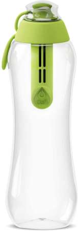 Butelki dafi bidony - zielona 0,5l plus filtr