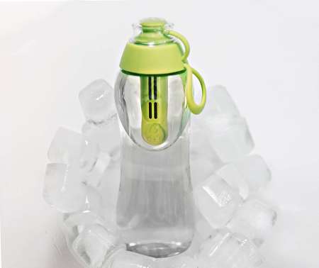 Butelki dafi bidony - zielona 0,3l plus filtr