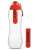 Butelki dafi bidony - czerwone 0,5l plus 2 filtry