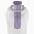 Butelki dafi bidony - fioletowy 0,5l plus 2 filtry