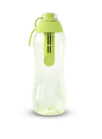 Butelki dafi bidony - zielona 0,3l plus filtr