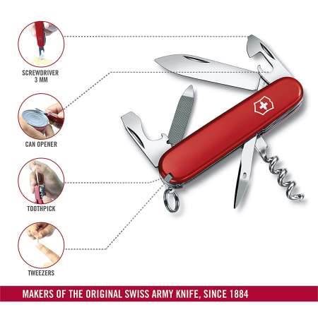 Reklamowe scyzoryki Victorinox z nadrukiem - Sportsman (0.3803)