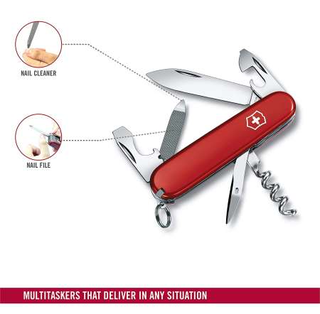 Reklamowe scyzoryki Victorinox z nadrukiem - Sportsman (0.3803)