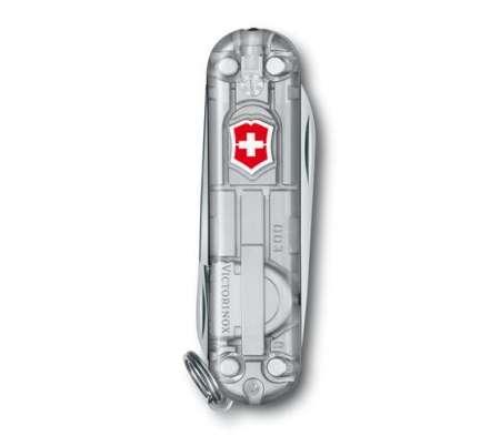 Reklamowe scyzoryki Victorinox z nadrukiem - Signatue Lite silver transparent (0.6226.T7)