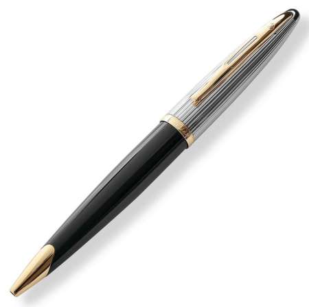 Długopisy reklamowe Waterman CARÈNE DELUXE CZARNY GT (S0700000)