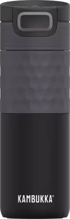 Kubek Termiczny Kambukka Etna Grip 500 ml - Black Steel 11-01010