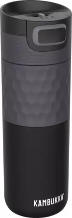 Kubek Termiczny Kambukka Etna Grip 500 ml - Black Steel 11-01010