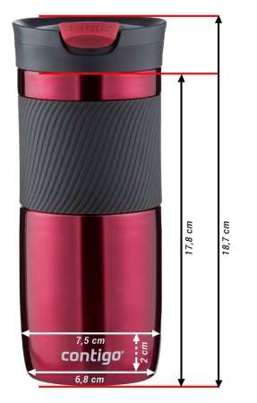 Kubek termiczny Contigo Byron 470ml Gunmetal 2095560