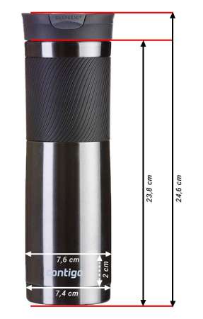 Kubek termiczny Byron Contigo 720ml Gunmetal 2095635