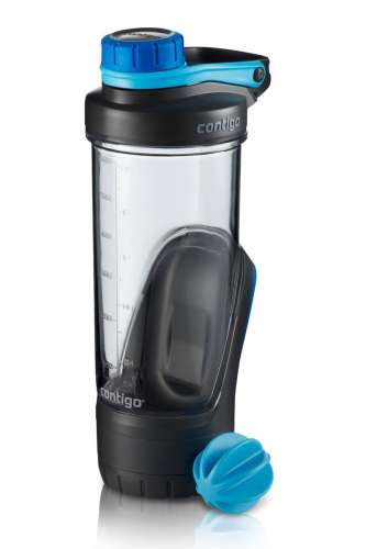 Przejdź do produktu Shaker Contigo Kangaroo z pojemnikiem i schowkiem 720ml - Deep Sea 2095396