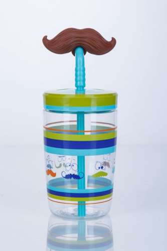 Przejdź do produktu Kubek dla dzieci ze słomką Contigo 470ml - wąsy 2094993
