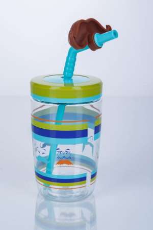 Kubek dla dzieci ze słomką Contigo 470ml - wąsy 2094993