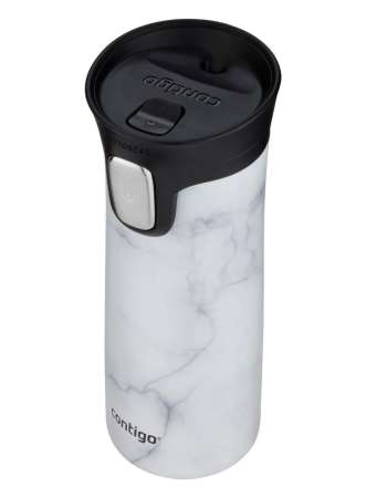 Kubek termiczny Contigo Pinnacle Couture 420ml - White Marble  2104543