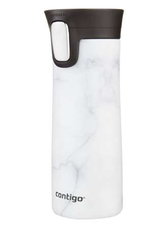 Kubek termiczny Contigo Pinnacle Couture 420ml - White Marble  2104543