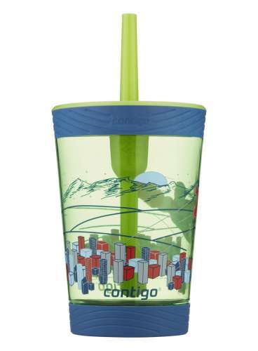 Przejdź do produktu Kubek dziecięcy ze słomką Contigo Granny Smith 420ml 2115830