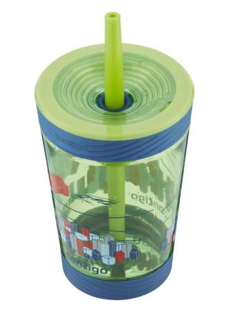 Kubek dziecięcy ze słomką Contigo Granny Smith 420ml 2115830