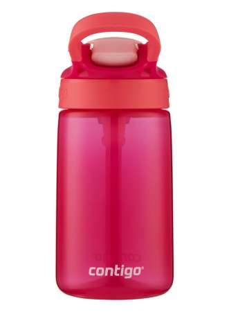 Bidon dla dzieci - Kubek dla dzieci Contigo Gizmo Flip 420ml - Solid Very Pink Coral 2115033