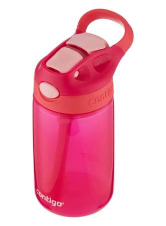 Bidon dla dzieci - Kubek dla dzieci Contigo Gizmo Flip 420ml - Solid Very Pink Coral 2115033