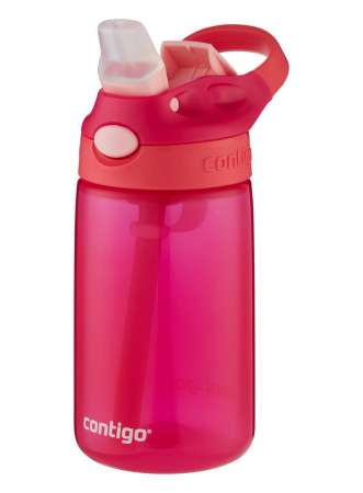 Bidon dla dzieci - Kubek dla dzieci Contigo Gizmo Flip 420ml - Solid Very Pink Coral 2115033