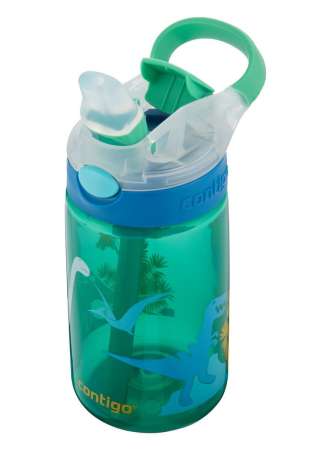 Bidon dla dzieci - Kubek dla dzieci Contigo Gizmo Flip 420ml - Jungle Green Dino 2115035