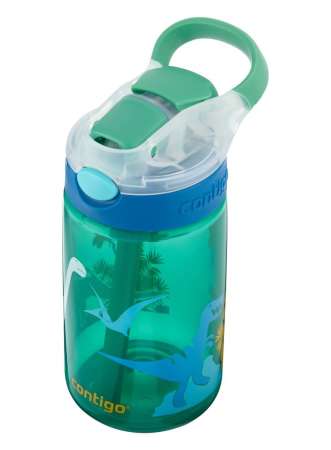 Bidon dla dzieci - Kubek dla dzieci Contigo Gizmo Flip 420ml - Jungle Green Dino 2115035