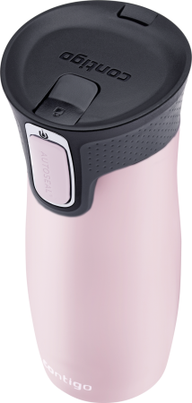 Kubek termiczny Contigo West Loop 2.0 470ml - różowy mat 2137559