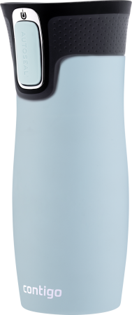 Kubek termiczny Contigo West Loop 2.0 470ml - błękitny mat 2137558
