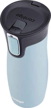 Kubek termiczny Contigo West Loop 2.0 470ml - błękitny mat 2137558