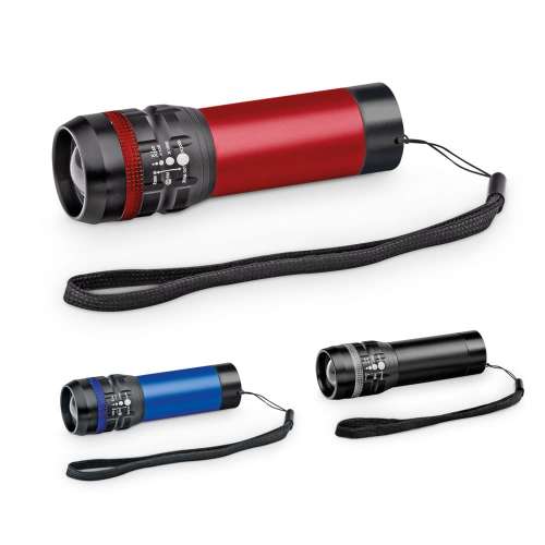 Przejdź do produktu ZOOMIN. Aluminiowa latarka z funkcją zoomu z 3 trybami świecenia 94758