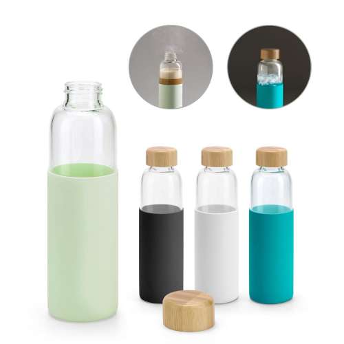 Przejdź do produktu DAKAR. Bamboo and borosilicate glass bottle 600 mL 94699